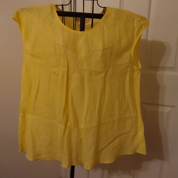 Coldwater Creek Tops - Coldwater Creek sleeveless linen blouse. Size XL. NWOT.